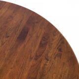 Walnut dining table, mid century modern, Denmark, 1960s.