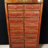 Empire notary cardboard mahogany