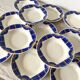 Assiettes creuses Badonviller Saint Gabrielle 1900
