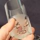 4 Rosenthal crystal whisky glasses + ice bucket + 2 shot glasses