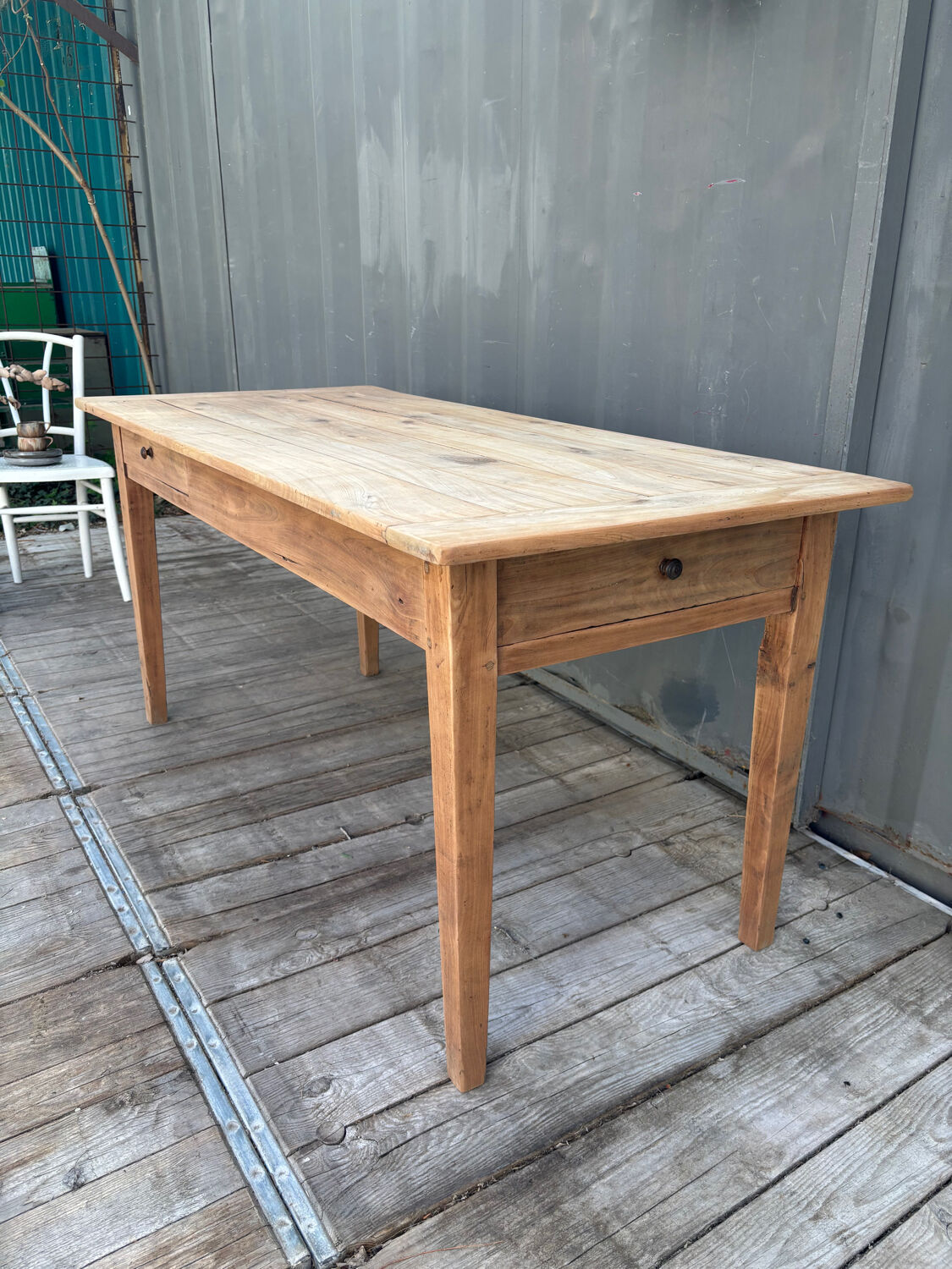 Old farmhouse table