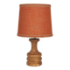 Lampe pied en bois