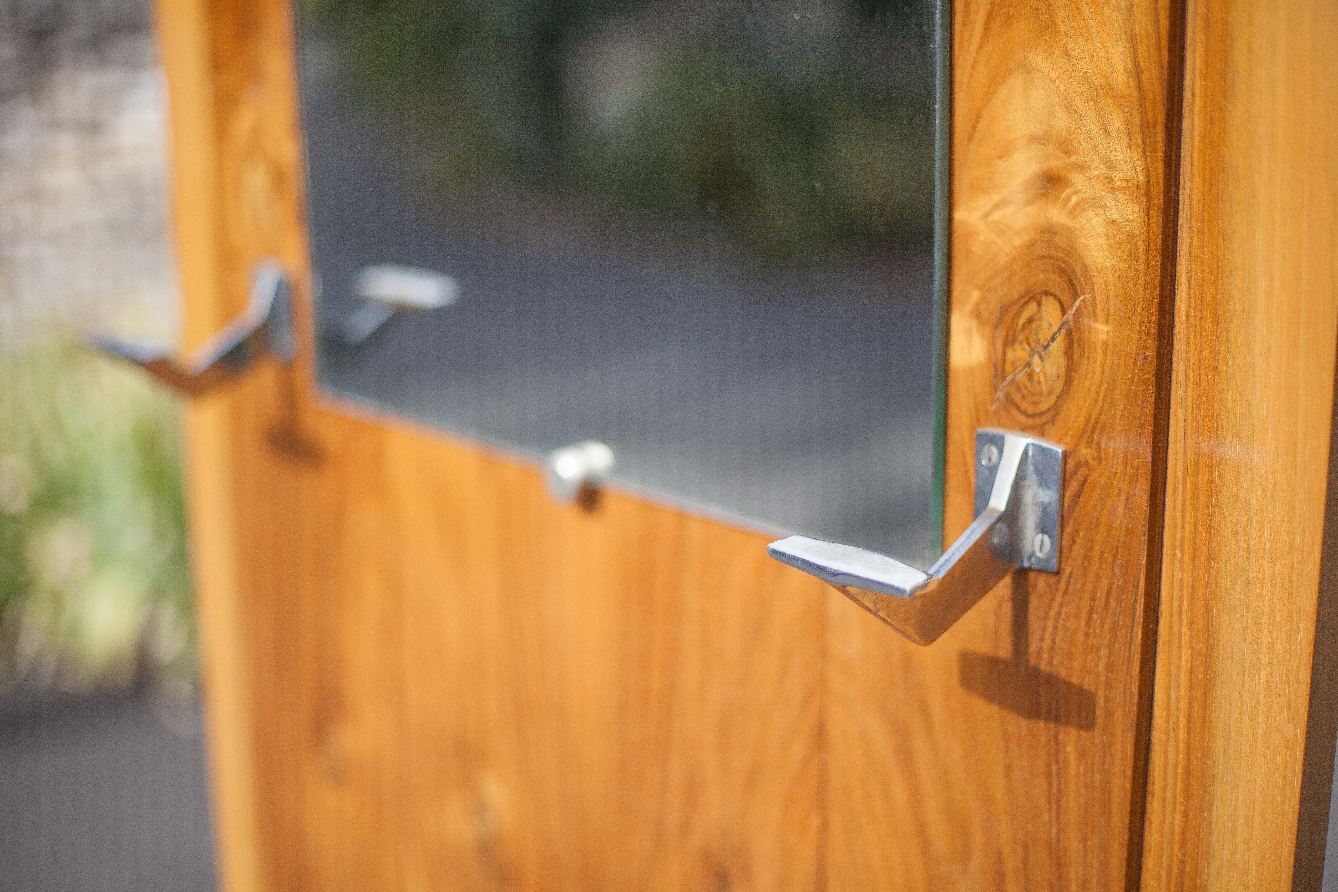 Porte-manteau art déco, porte-manteau bois, vestiaire, meuble hall d'entrée