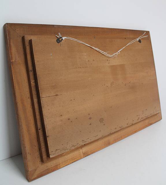 Relief map The village in the mountain