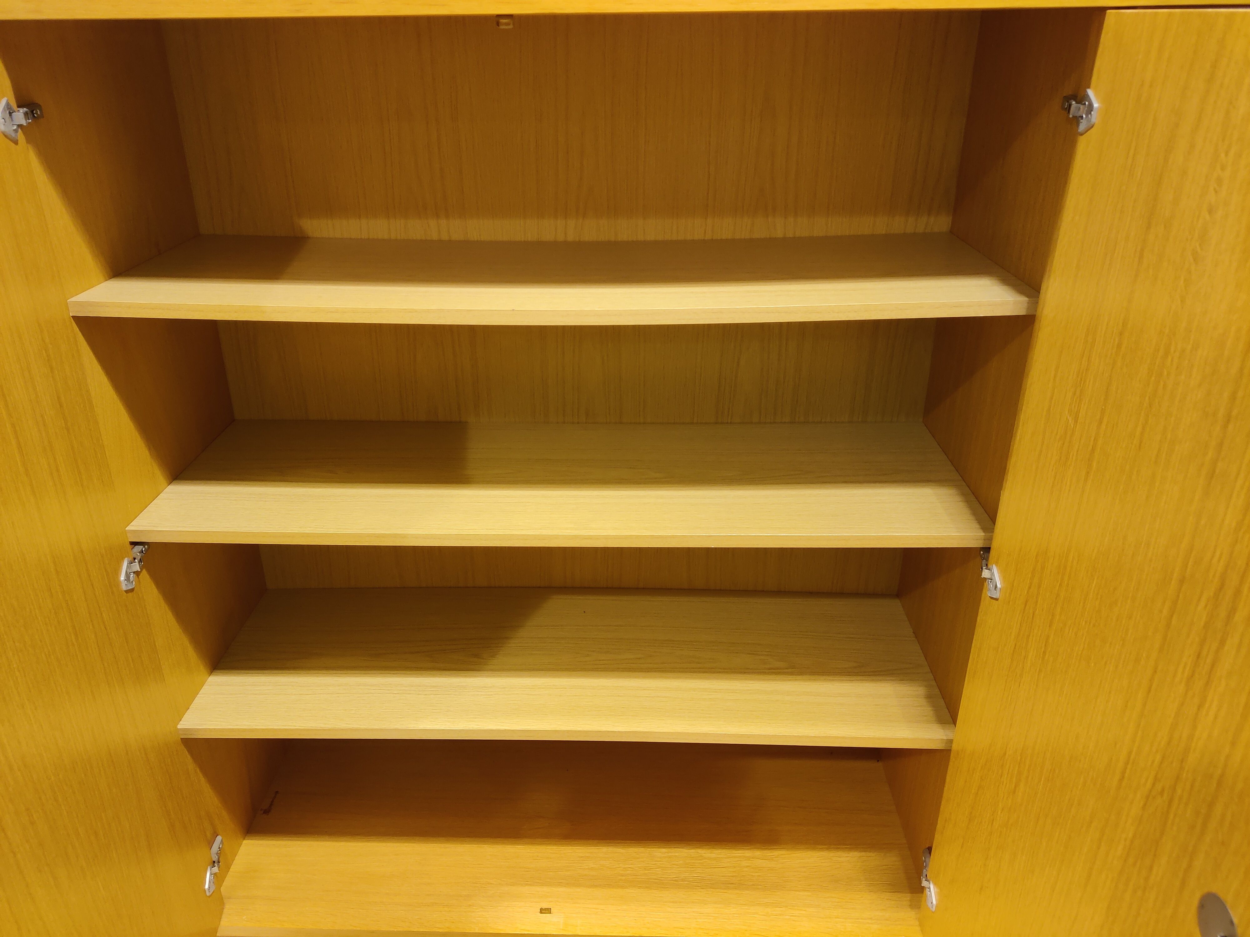 Vintage xxl brutalist highboard, 1970s