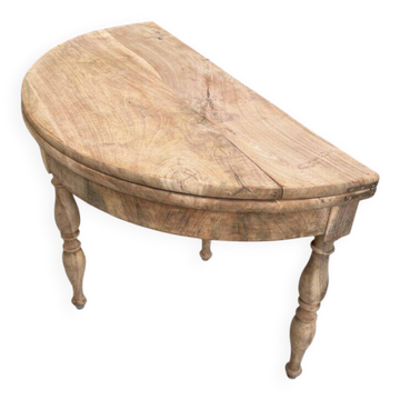Half-moon table, 19th century