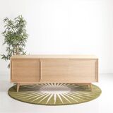 Buffet en chêne style scandinave