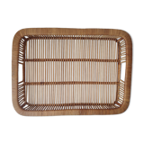 Rectangular rattan top
