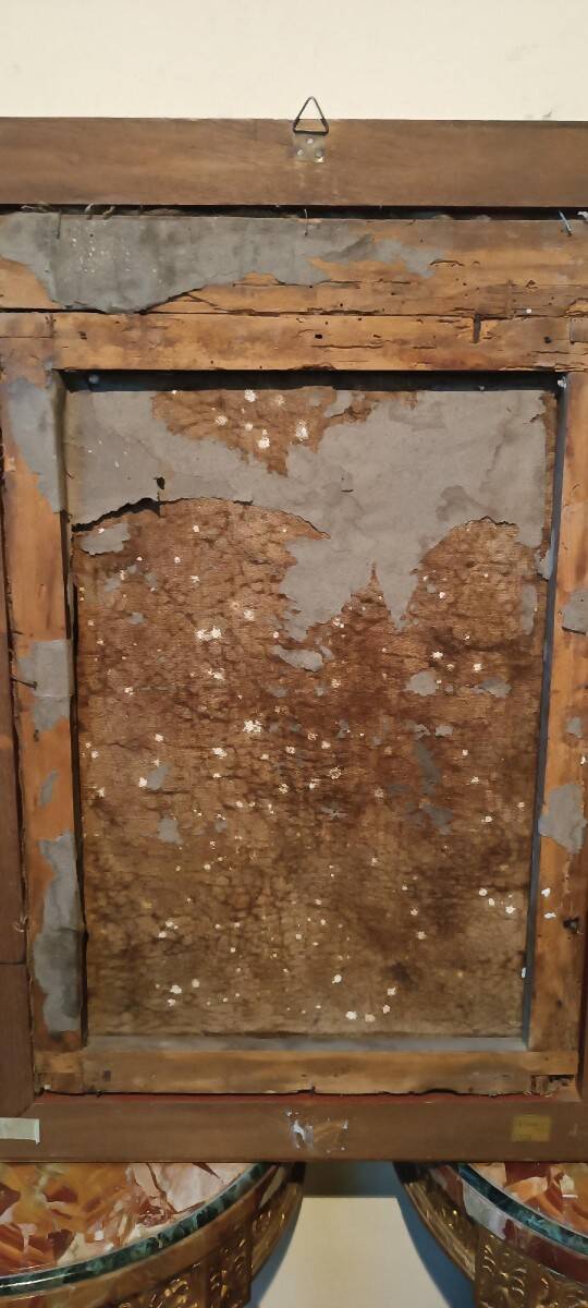 Antique painting - oil on canvas - Assumption of the Virgin, 18th century