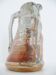 Vintage ceramic stoneware pitcher from the 1950s-1960s design.