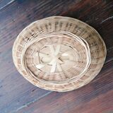 Set of 12 wicker restaurant bread baskets