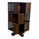 Vintage rotating library, mid 20th century