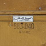 Mahogany cabinet, Nordiska Kompaniet, 1950