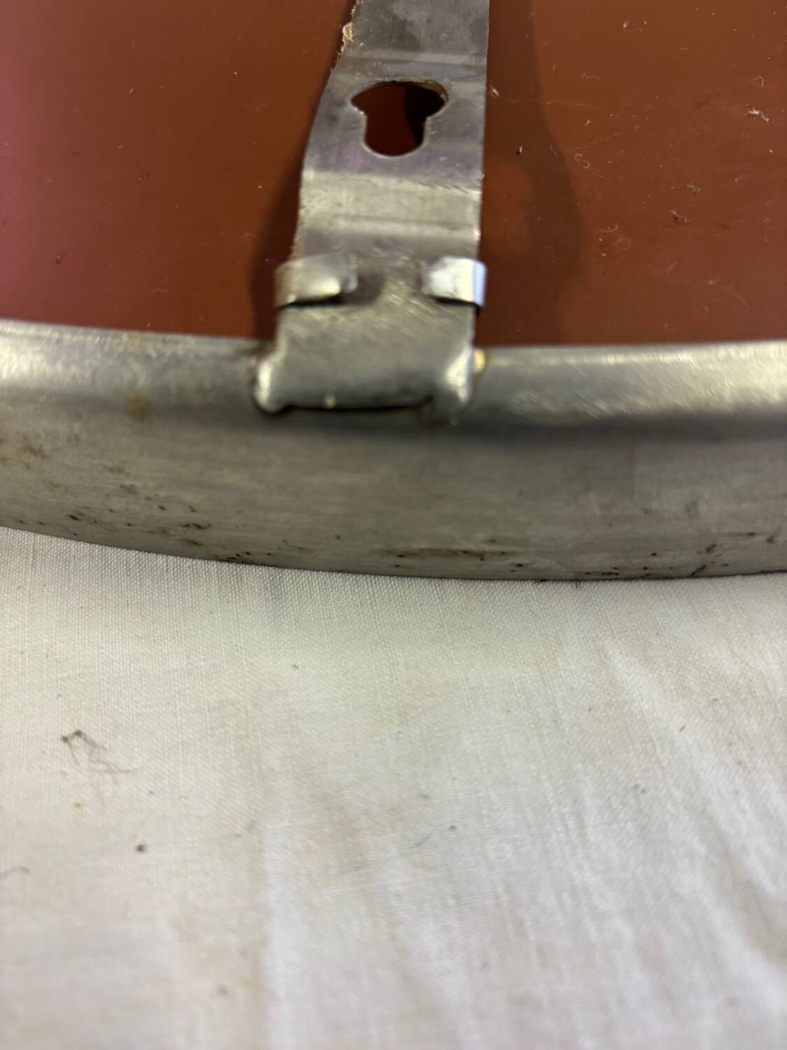 Vintage round mirror