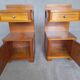 Art Deco bedside tables in pairs