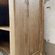 Large row of solid oak loom sliding doors