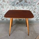 70s wooden side table