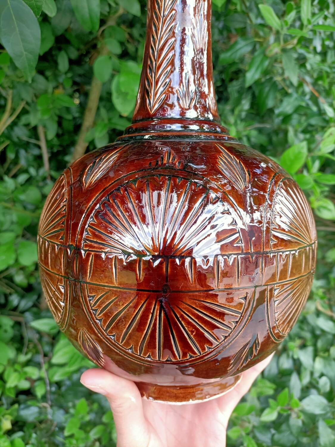 Retro ceramic vase