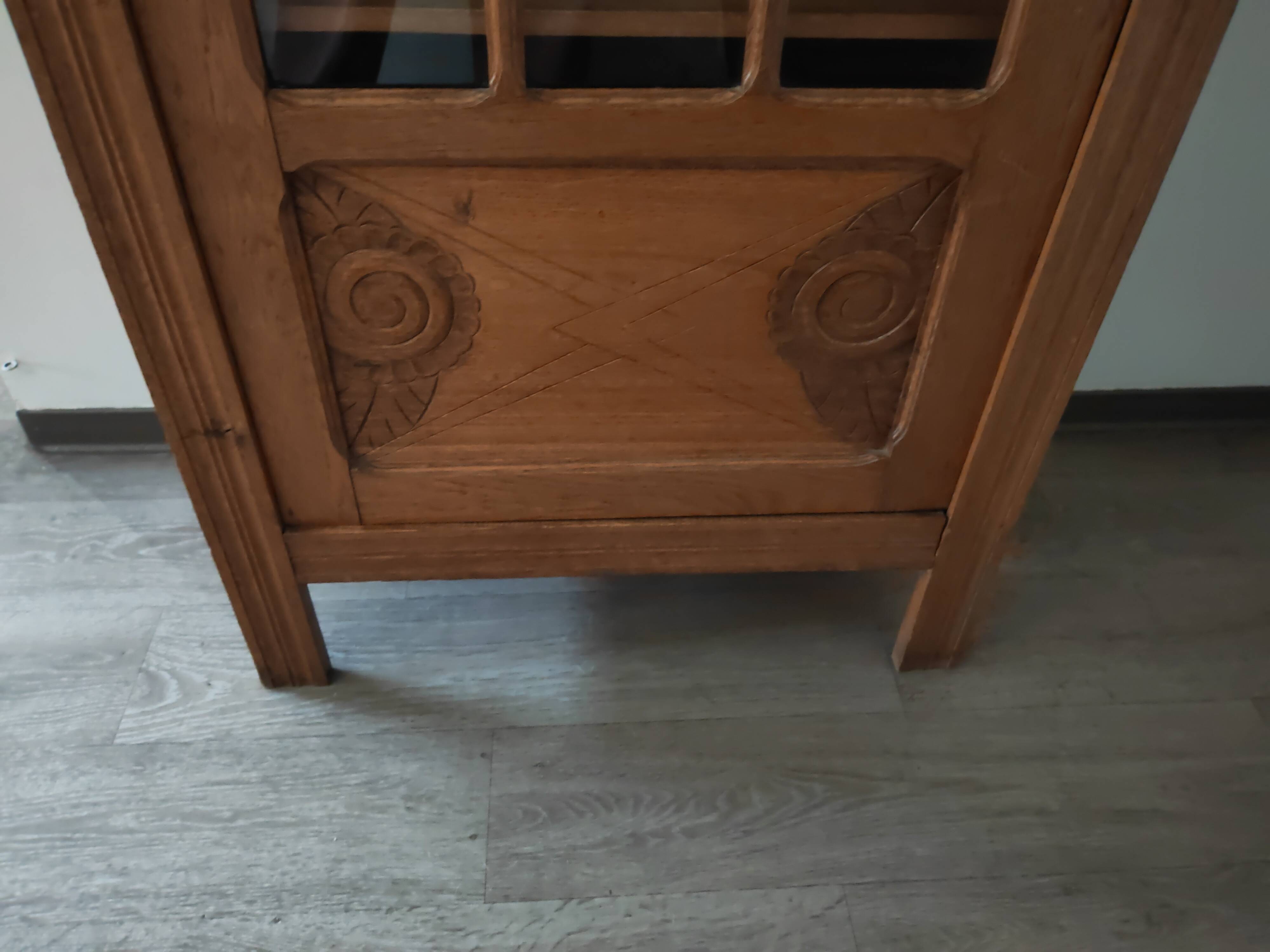 Parisian glass cabinet