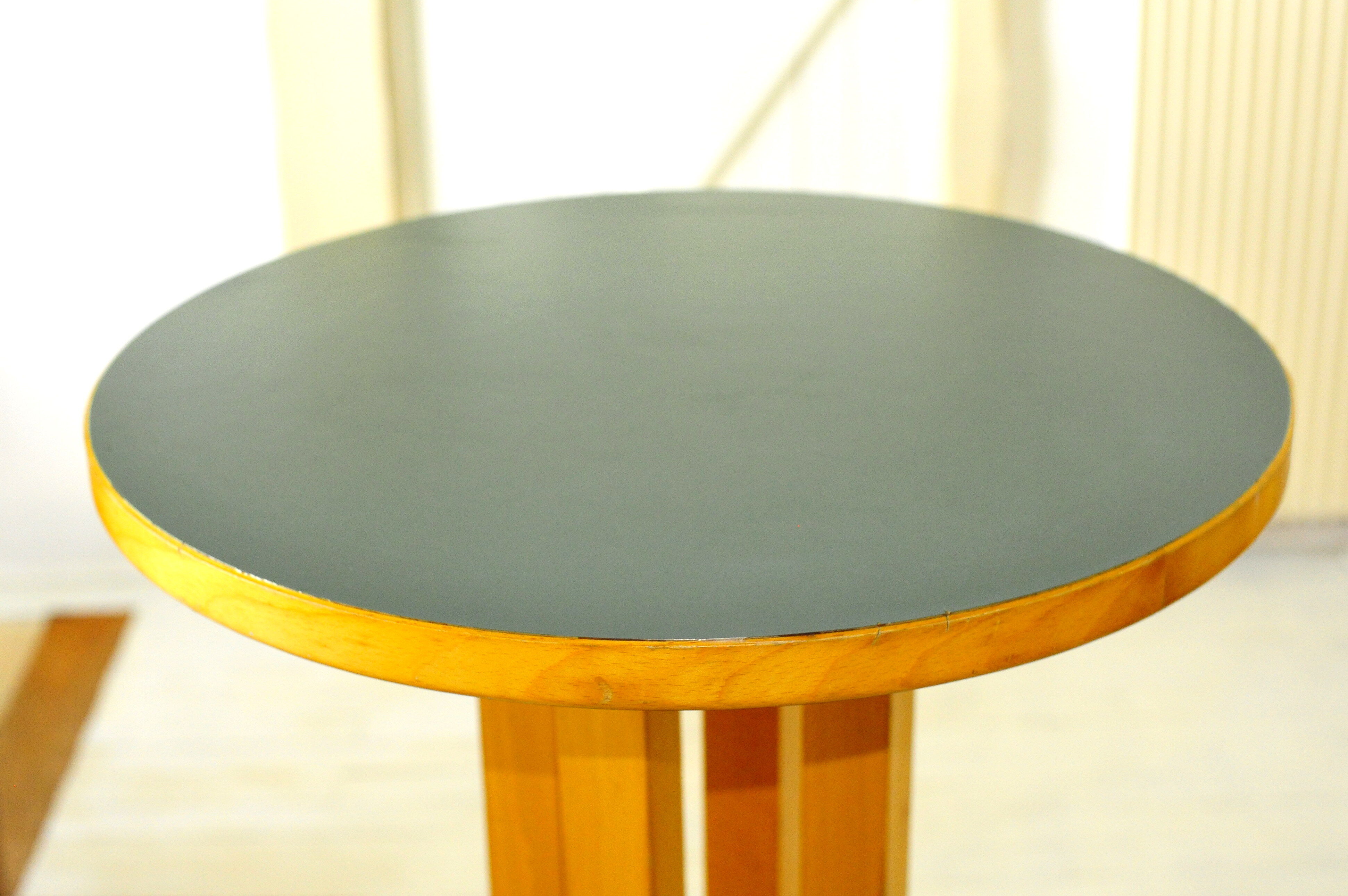Baumann table high bistrot set eats standing with its two stools