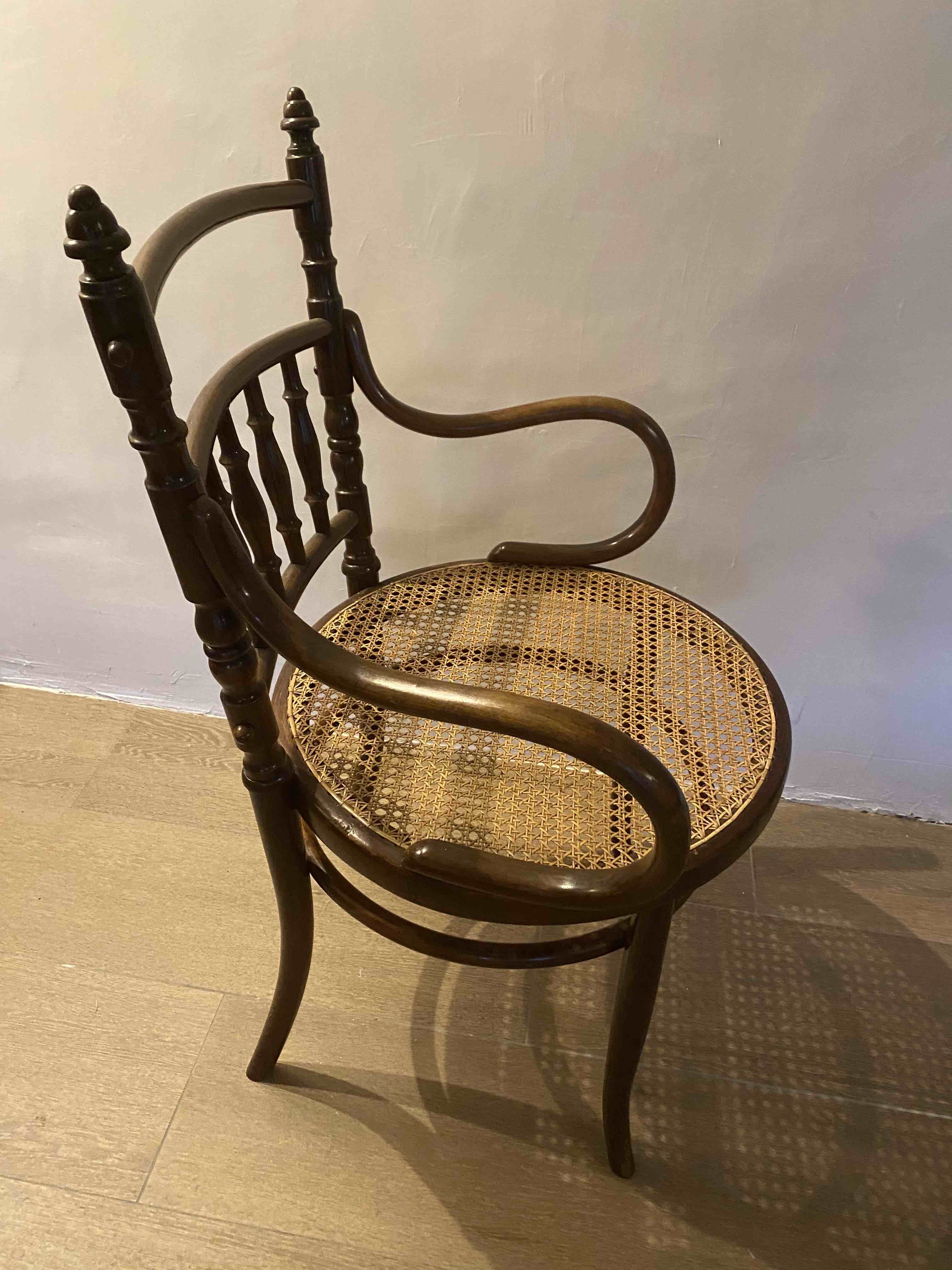 Fauteuil Fischel bois courbé