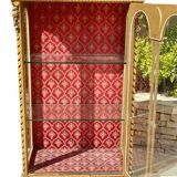 Louis XVI Style Gilded Wood Display Case