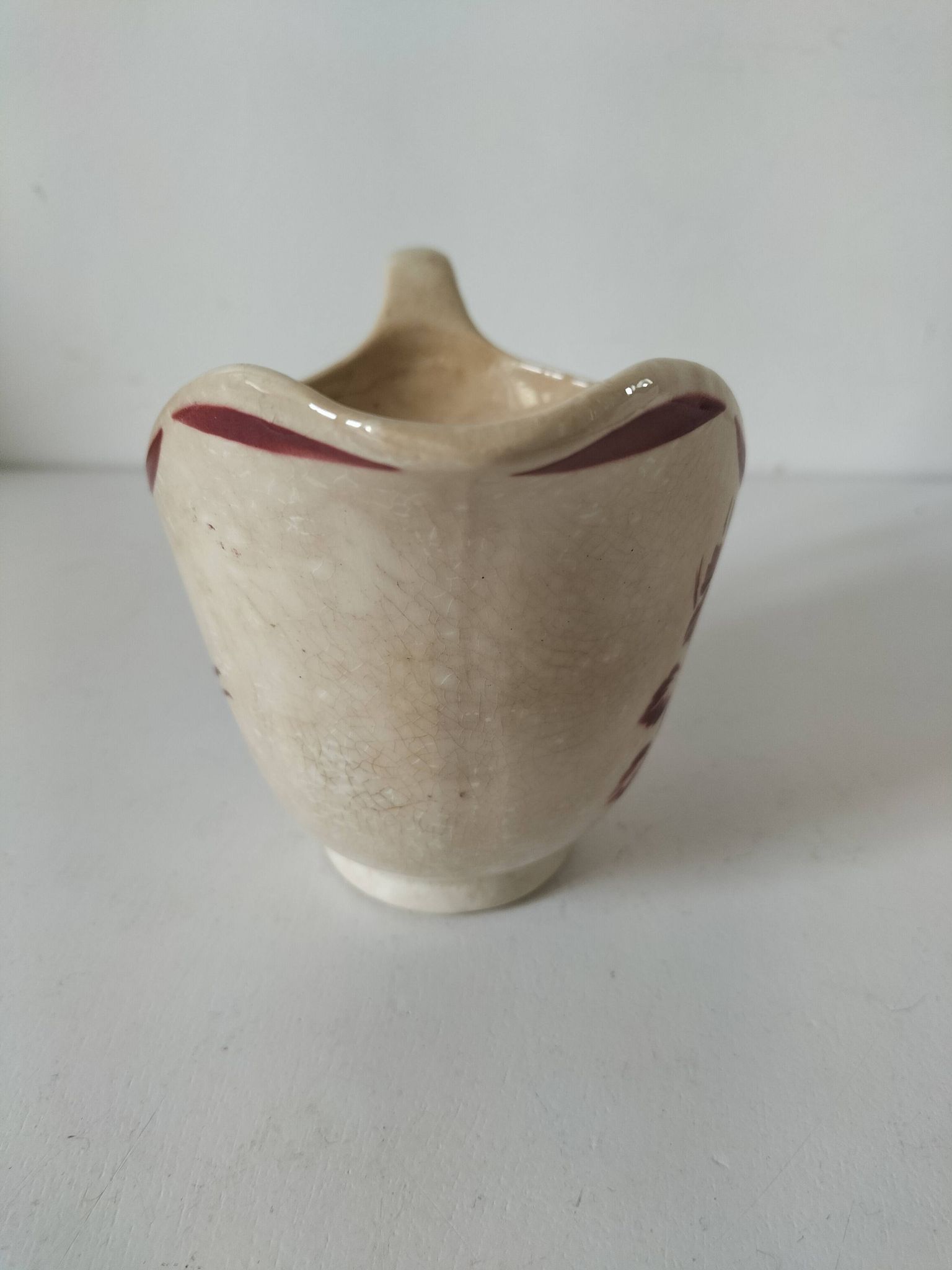 Old ironstone sauce boat