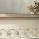6 antique crystal glasses