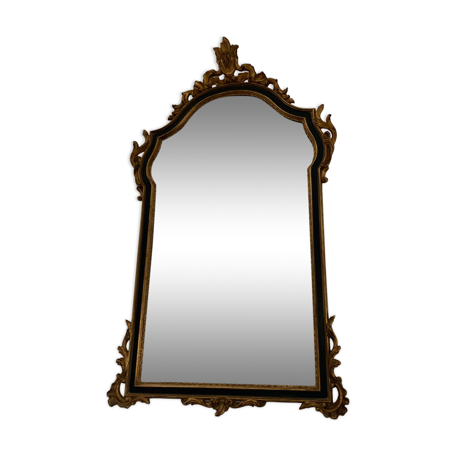 Vintage mirror in wood