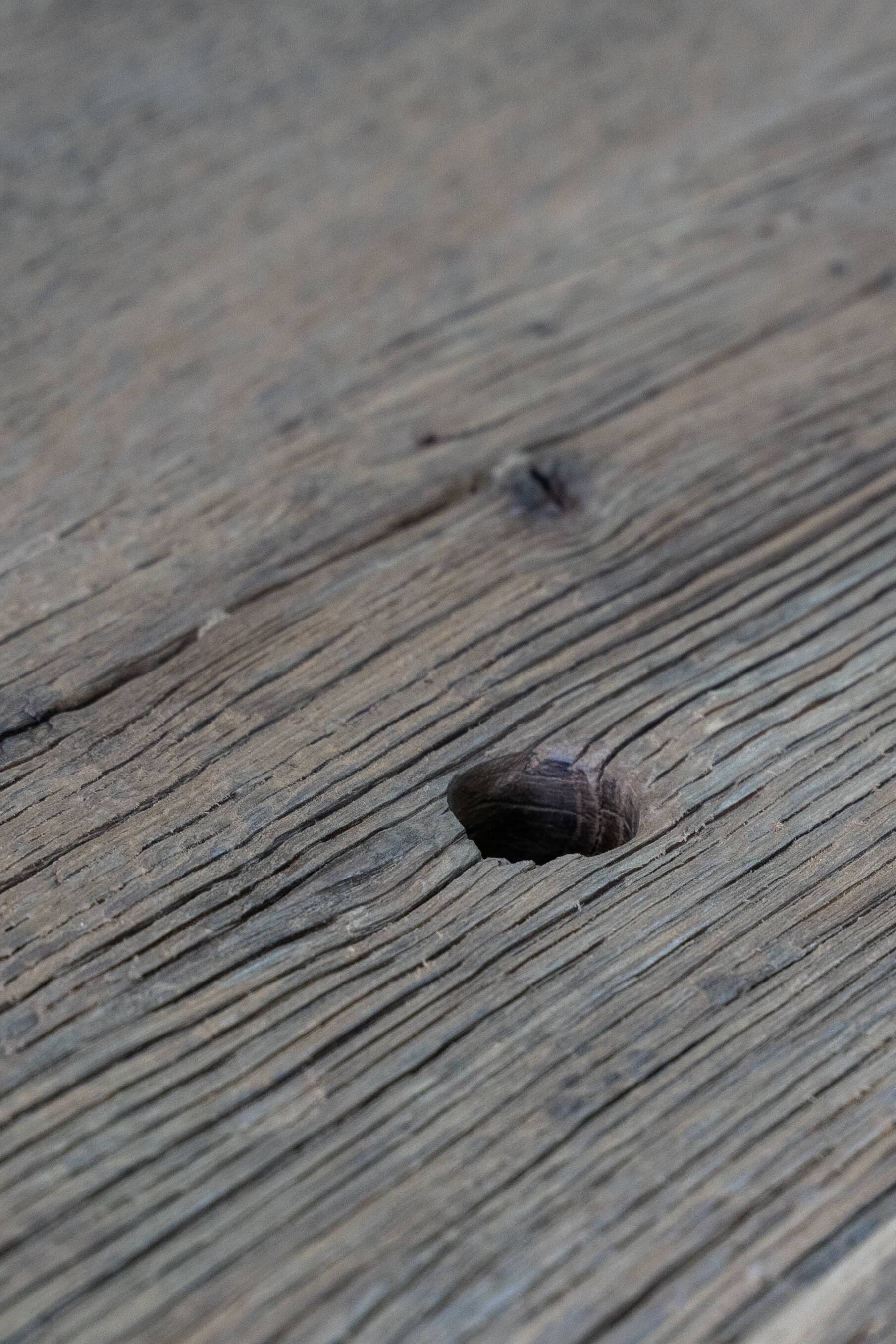 Slavonian oak dining table