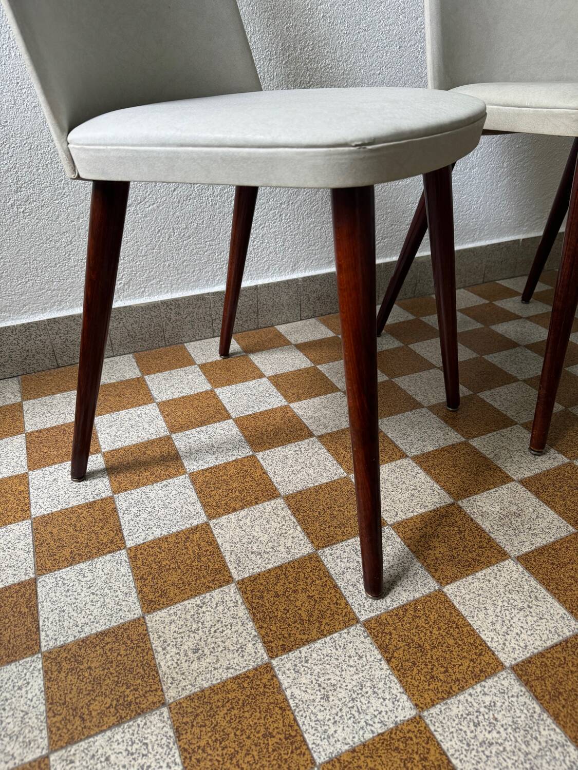 2 Baumann barrel chairs from the 60s