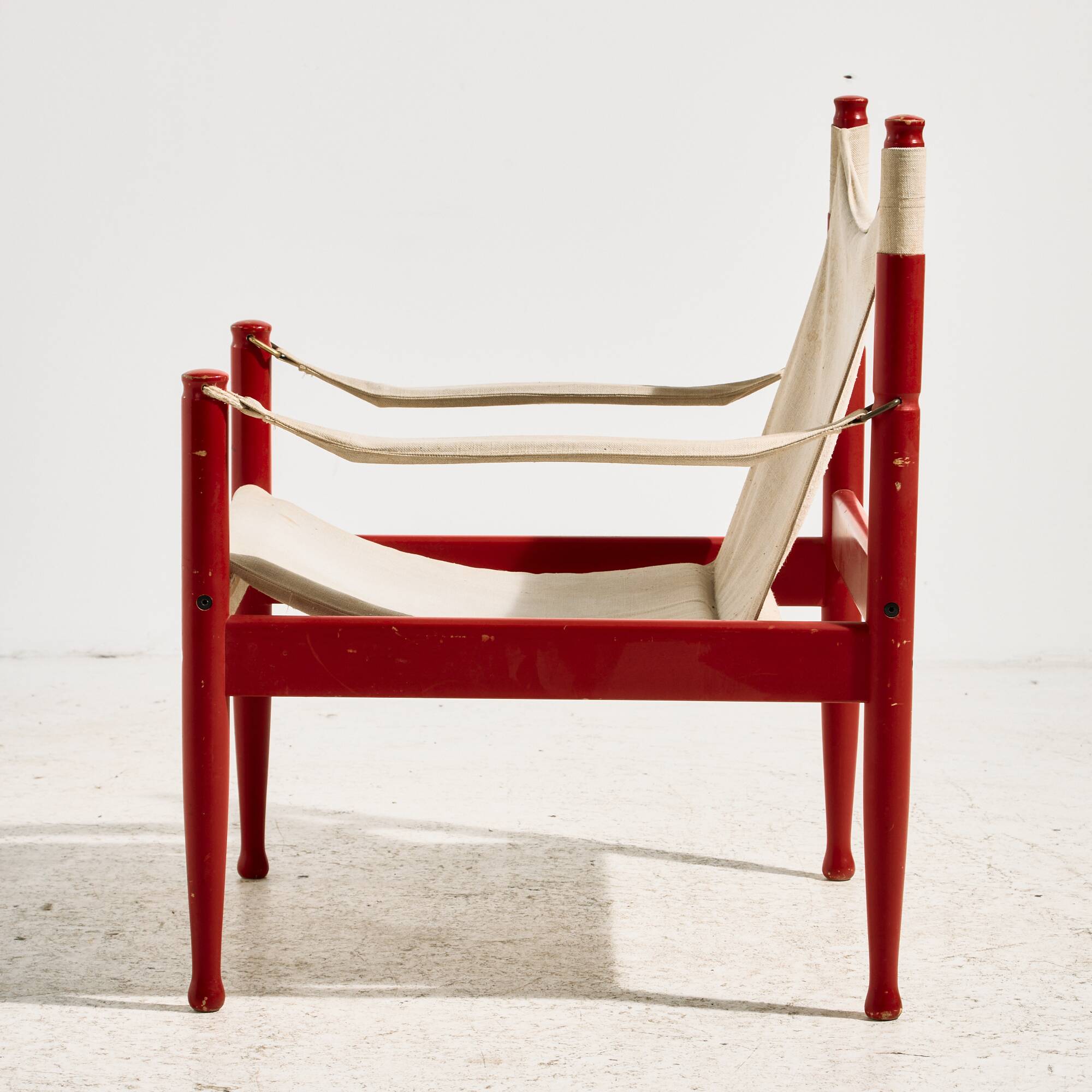 Fauteuil lounge safari modèle 30 par Erik Wørts pour Niels Eilersen