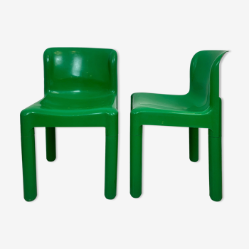 Paire de chaises Modèle 4875 de Carlo Bartoli pour Kartell