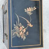 Pair of Chinese bedside tables