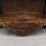 Shelf called "Estagnier Provençal" in Louis XV style walnut