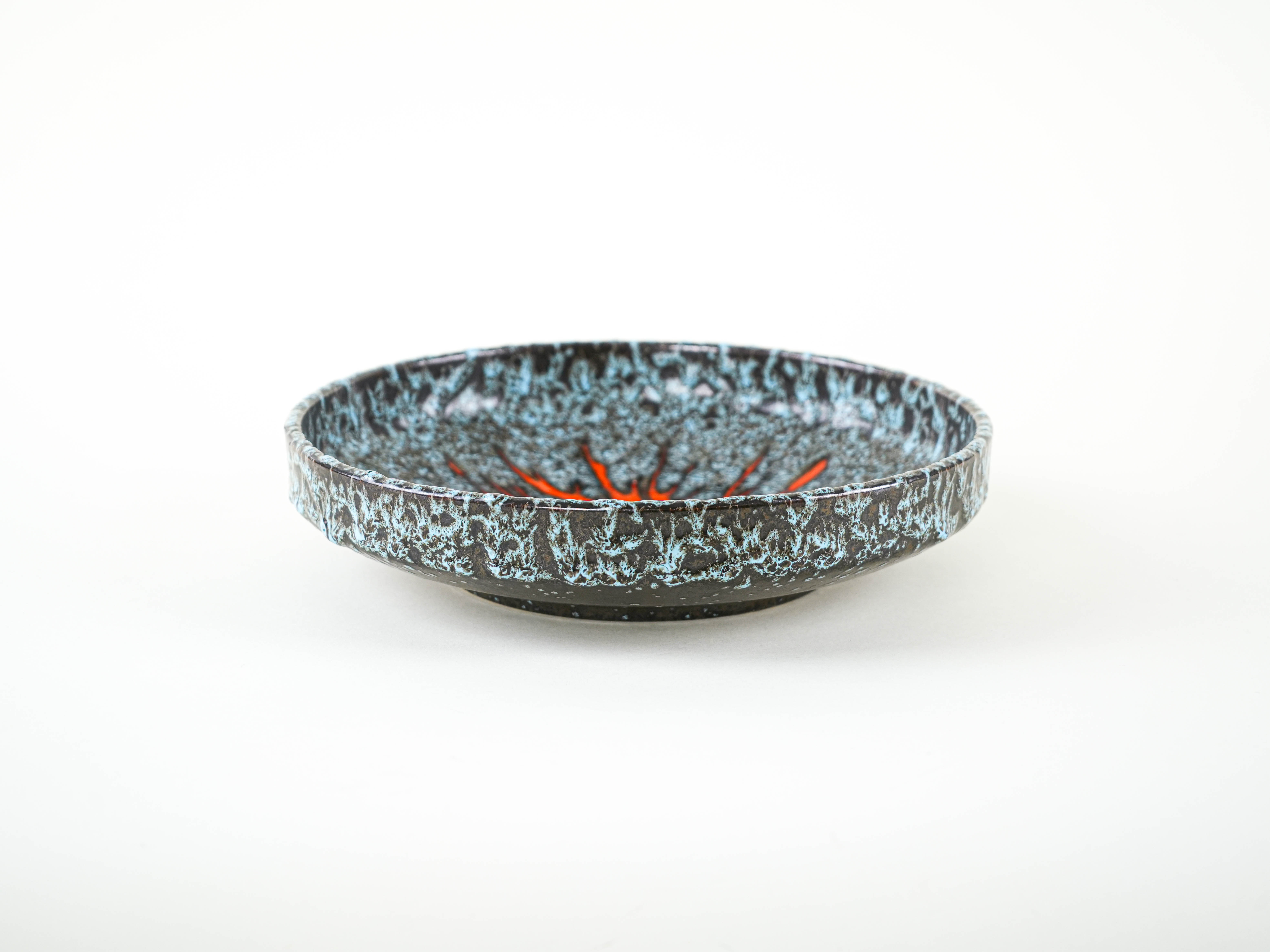 Ceramic plate, German design, 1960s, made in West Germany