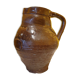 Varnished terracotta pitcher from the 19th century.