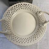 English openwork earthenware cup