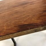 Vintage school Friso Kramer with Chair flesh compass work table