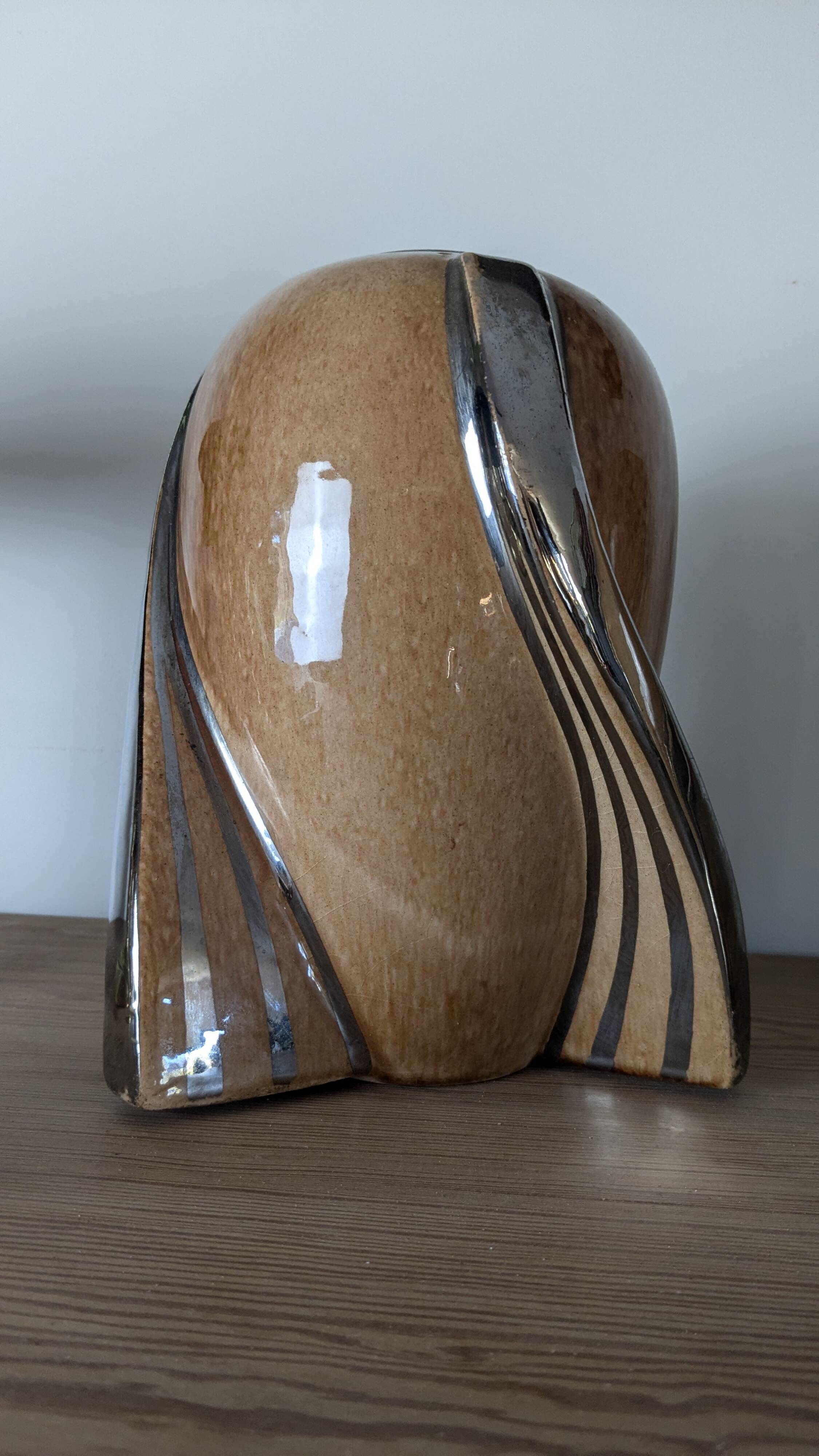 Paire de vases en céramique vintages