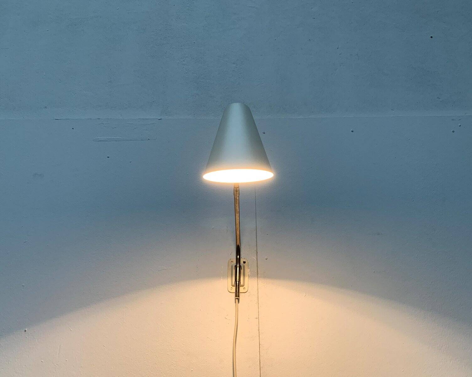 Mid-century German wall sconces by Kaiser Leuchten, set of 2.