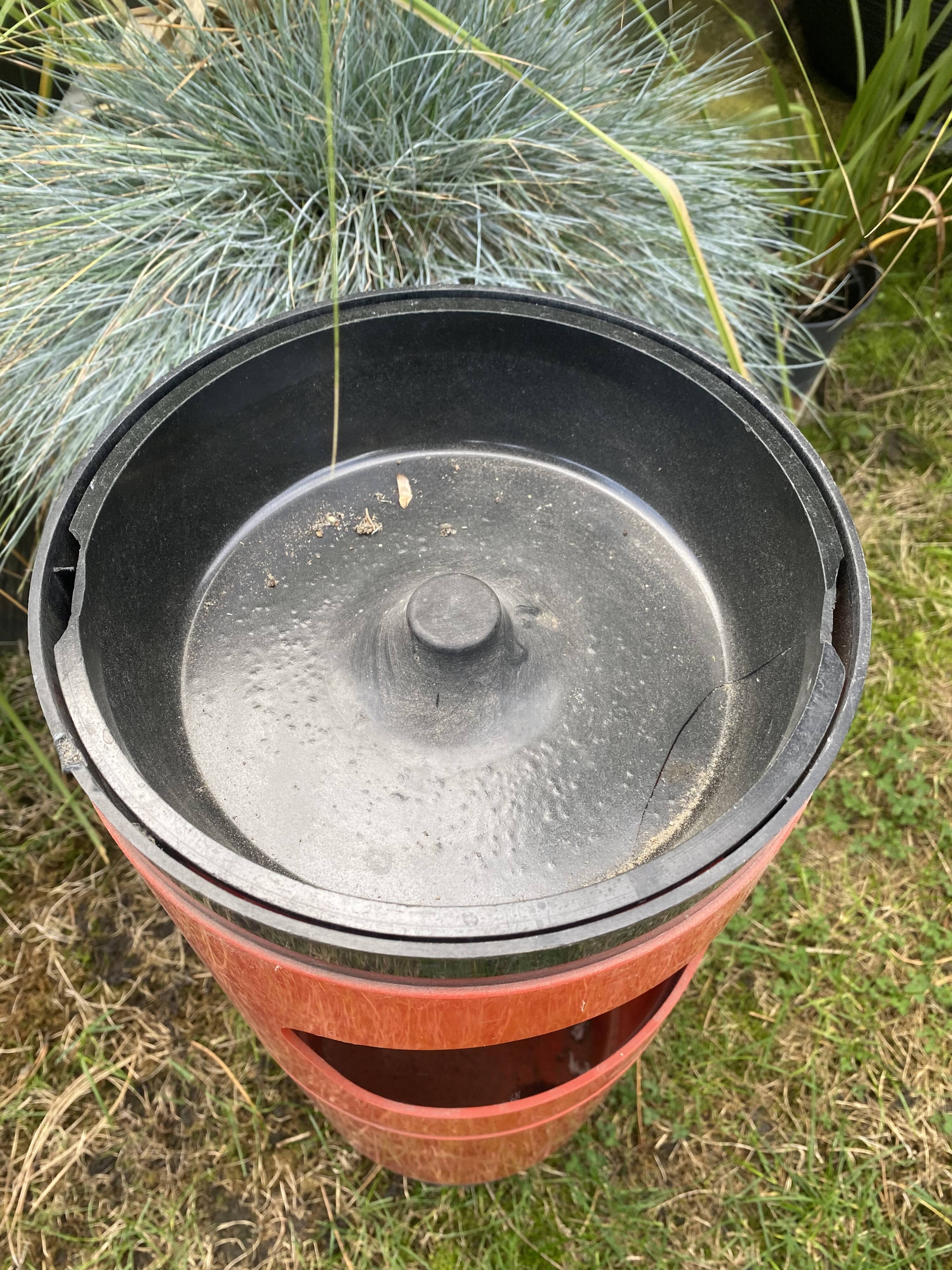 Ashtray umbrella holder
