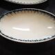 Lot oval serving dishes Badonviller model/series Carthage