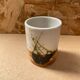 Antique Pot Cup Pottery Dove Stoneware Beige Brown Vintage