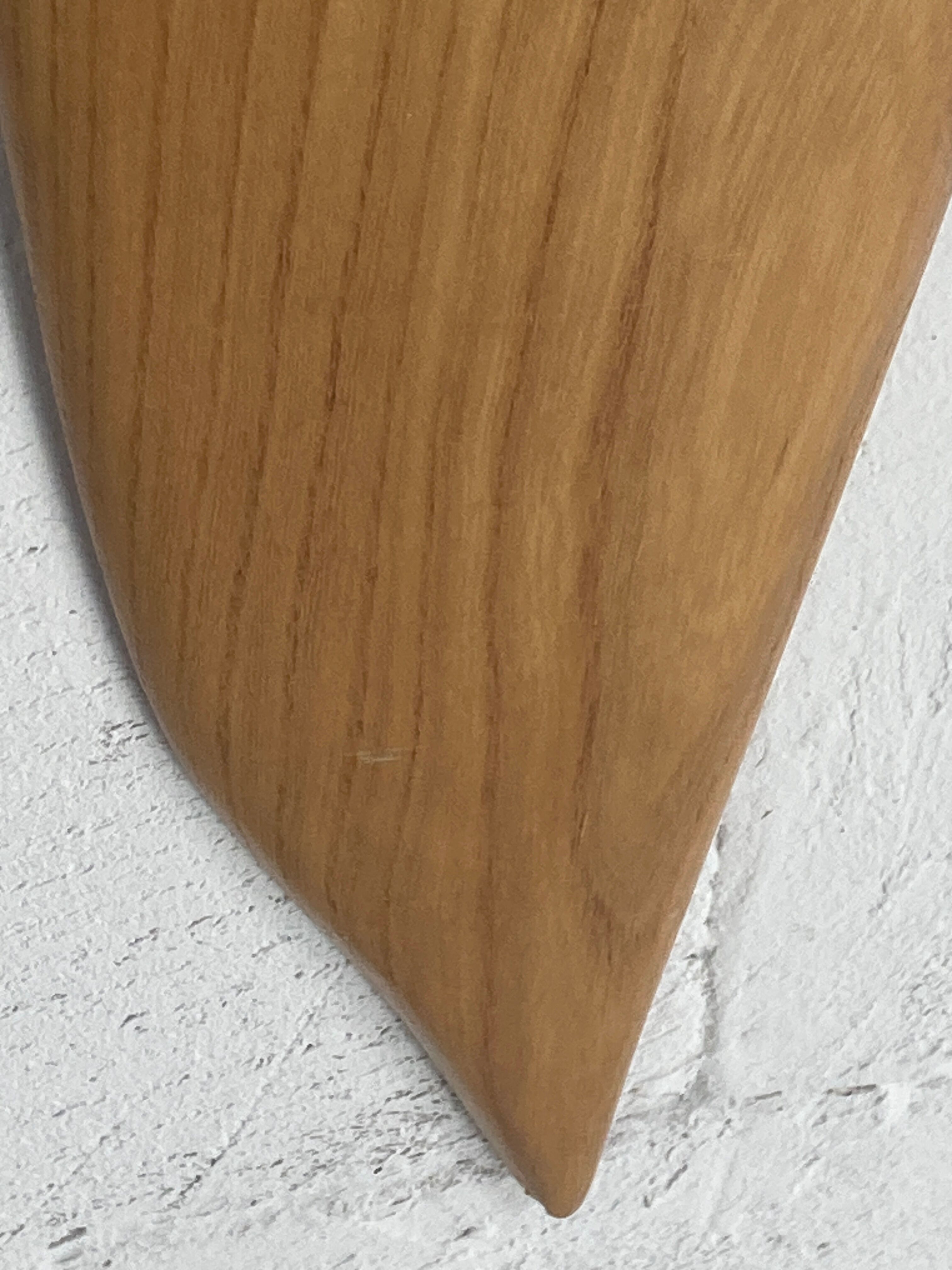 Freeform Irish elm mirror by Sheamus Malone 2001