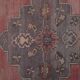 Vintage Turkish hallway rug 104x682 cm