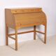 Andreas Hansen Roll Top Desk Secretary in Oak, 1970s Hadsten Traeindustri