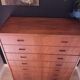 Chest with drawers and Scandinavian teak felling