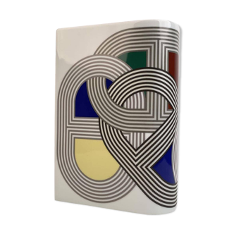 Hermès Rallye model porcelain vase