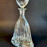 Grande carafe en cristal taillé vintage